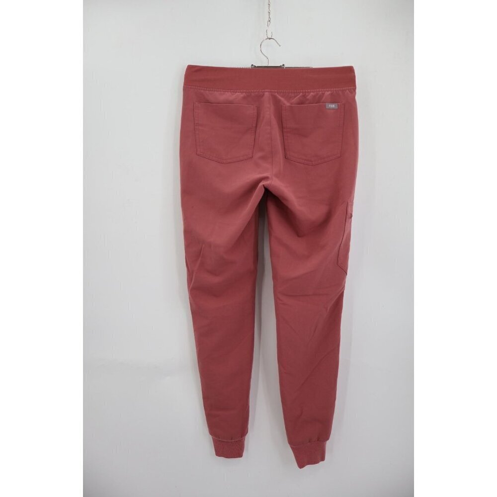 Figs Zamora Jogger Scrub Pants Womens Size XS Salmon Mauve Drawstring Nursing - Picture 7 of 13